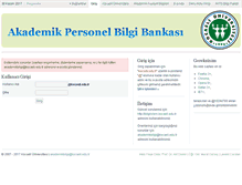 Tablet Screenshot of akademikpersonel.kocaeli.edu.tr