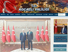 Tablet Screenshot of kocaeli.gov.tr